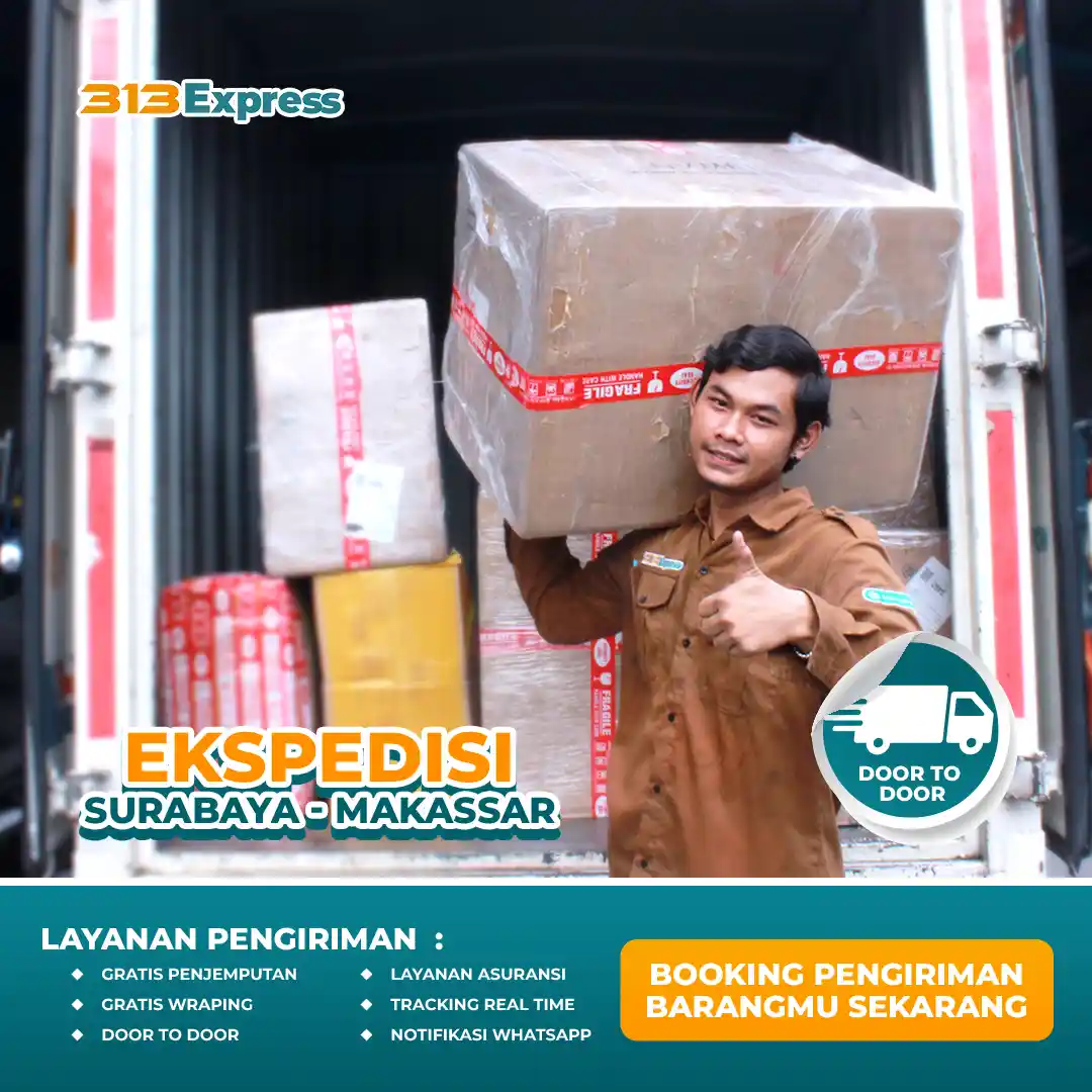 Ekspedisi Surabaya Makassar Door to Door
